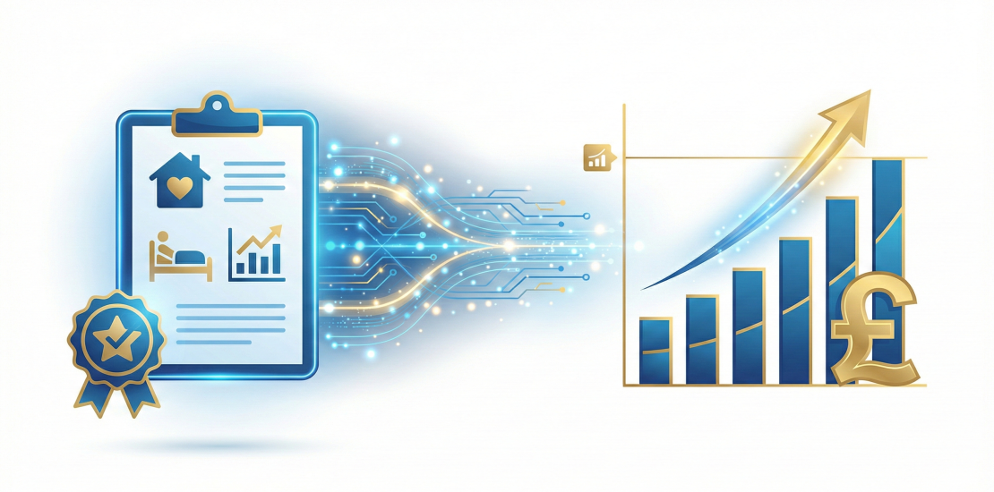 Care home analytics financial impact